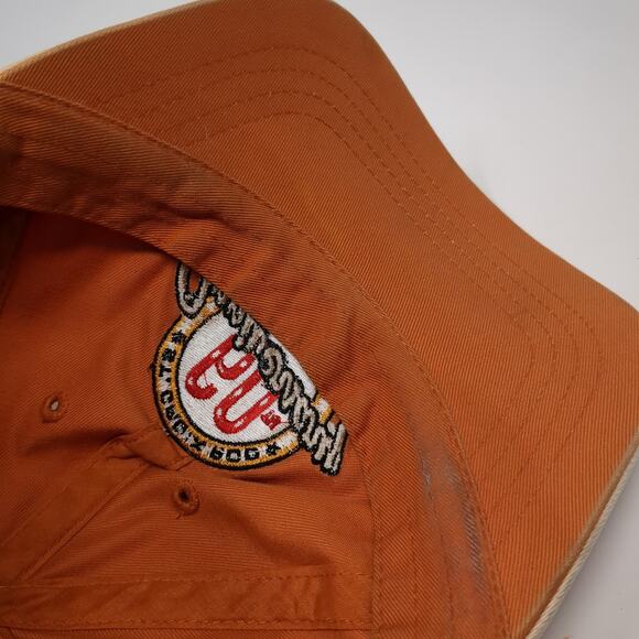 St. Croix Rod 60th Anniversary Strapback Baseball Cap Orange One Size Adjustable - Picture 8 of 10
